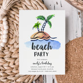 Desert Island | Uitnodiging zomervakantie