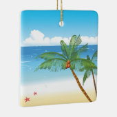 Desert Isle Keramisch Ornament (Rechts)