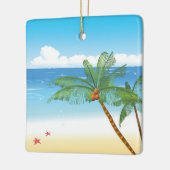 Desert Isle Keramisch Ornament (Links)