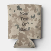 Desert Israëlische vlag Blikjeskoeler (Achterkant)