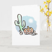 Desert Jack-O-Lantern Kaart {Halloween} (Gele Bloem)