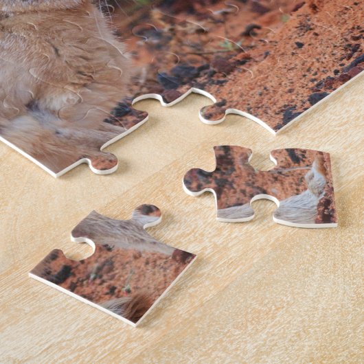 Desert Jackrabbit Legpuzzel (Zijkant)