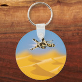 Desert Jet Fighter Sleutelhanger (Voorkant)