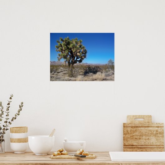 Desert Joshua Tree Poster (Keuken)