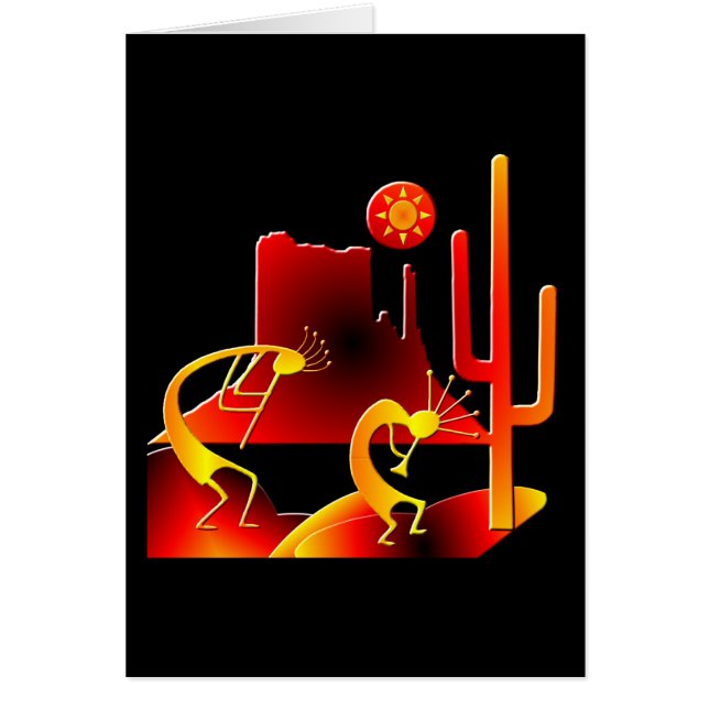 Desert Kokopelli (Voorkant)