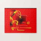 Desert Kokopelli Legpuzzel (Horizontaal)