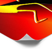 Desert Kokopelli Poster (Hoek)