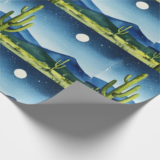 Desert landscape cadeaupapier (Hoek)