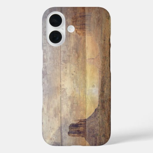 Desert Landscape Monument Valley And Cloudy Sky Case-Mate iPhone Case (Achterkant)