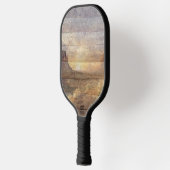 Desert Landscape Monument Valley And Cloudy Sky Pickleball Paddle (Links)