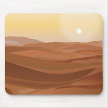 Desert Landscape Muismat / Desk Mat