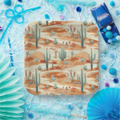 Desert Landscape Papieren Bordje (Feest)