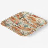 Desert Landscape Papieren Bordje (Gebogen)