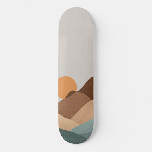 Desert Landscape Skateboard (Voorkant)