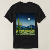 Desert landscape t-shirt (Design voorkant)