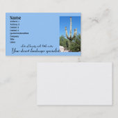 Desert Landscaping Company Visitekaartje (Voorkant / Achterkant)
