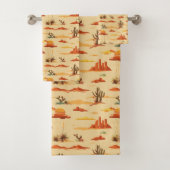 Desert Landschap Arizona Patroon Bad Handdoek (Insitu)