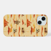 Desert Landschap Arizona Patroon iPhone 15 Case (Achterkant horizontaal)