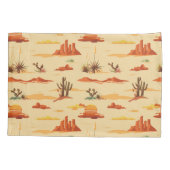 Desert Landschap Arizona Patroon Kussensloop (Achterkant-Links)