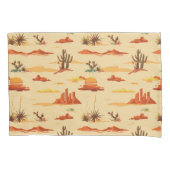 Desert Landschap Arizona Patroon Kussensloop (Voorkant-Links)