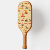 Desert Landschap Arizona Patroon Pickleball Paddle (Links)