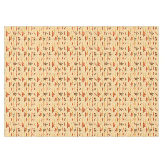 Desert Landschap Arizona Patroon Tafelkleed (Voorkant (Horizontaal))