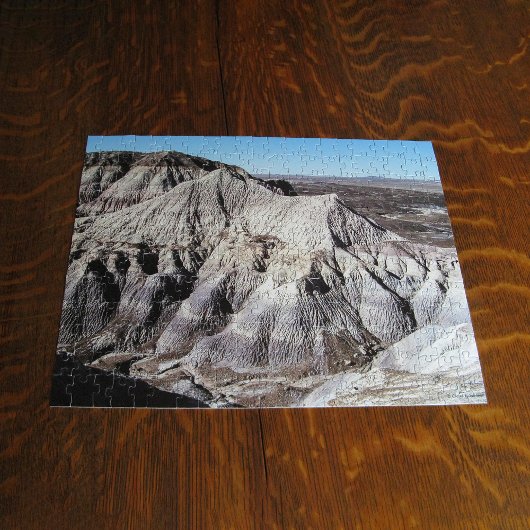 Desert Landschap Blue Mesa Badlands Foto Legpuzzel