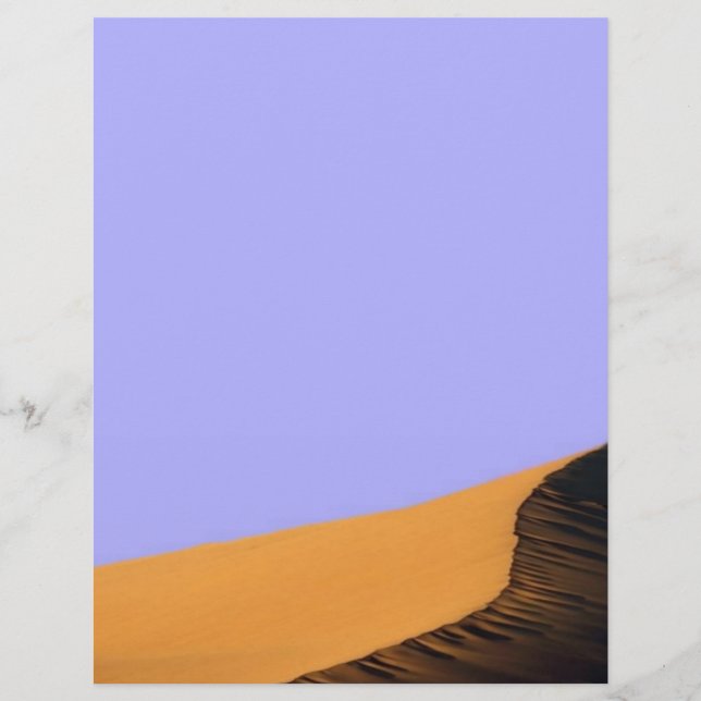 Desert Letterhead (Voorkant)