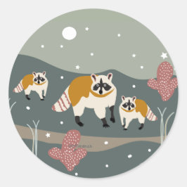 Desert Life wasbeer sticker voor arrangementen