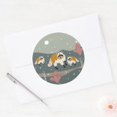 Desert Life wasbeer sticker voor arrangementen (Envelop)