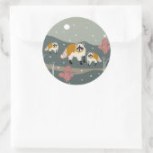 Desert Life wasbeer sticker voor arrangementen (Tas)