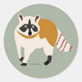 Desert Life wasbeer sticker voor arrangementen