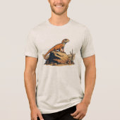 Desert Lizard Style Tri-Blend Shirt (Voorkant)