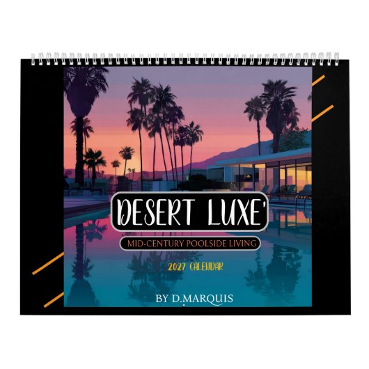 DESERT LUXE' 2027 KALENDER (Hoes)