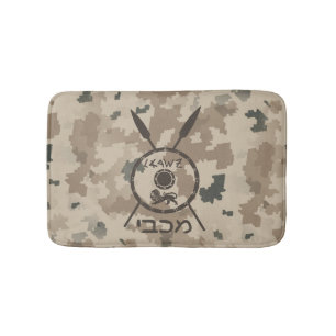 Desert Maccabee Shield and Spears Badmat