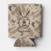 Desert Maccabee Shield and Spears Blikjeskoeler (Voorkant)