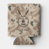 Desert Maccabee Shield and Spears Blikjeskoeler (Voorkant)