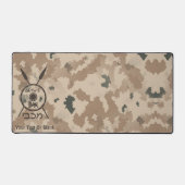 Desert Maccabee Shield and Spears Bureaumat (Voorkant)