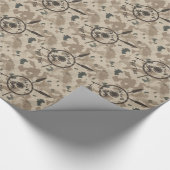 Desert Maccabee Shield and Spears Cadeaupapier (Hoek)