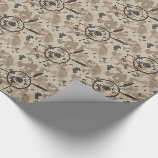 Desert Maccabee Shield and Spears Cadeaupapier (Hoek)