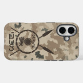 Desert Maccabee Shield and Spears Case-Mate iPhone Case (Achterkant (horizontaal))