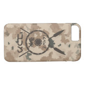Desert Maccabee Shield and Spears Case-Mate iPhone Case (Achterkant (Horizontaal))