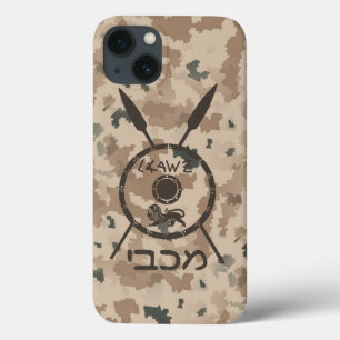 Desert Maccabee Shield and Spears Case-Mate iPhone Case