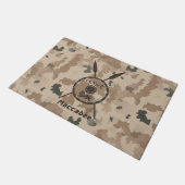 Desert Maccabee Shield and Spears Deurmat (Schuin)