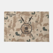 Desert Maccabee Shield and Spears Deurmat (Voorkant)