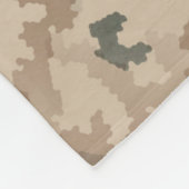 Desert Maccabee Shield and Spears Fleece Deken (Hoek)