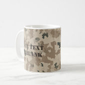 Desert Maccabee Shield and Spears Koffiemok (Voorkant links)