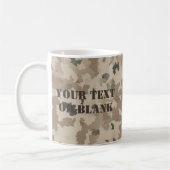 Desert Maccabee Shield and Spears Koffiemok (Links)