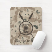 Desert Maccabee Shield and Spears Muismat (Met muis)