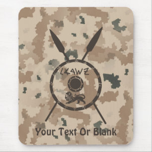 Desert Maccabee Shield and Spears Muismat